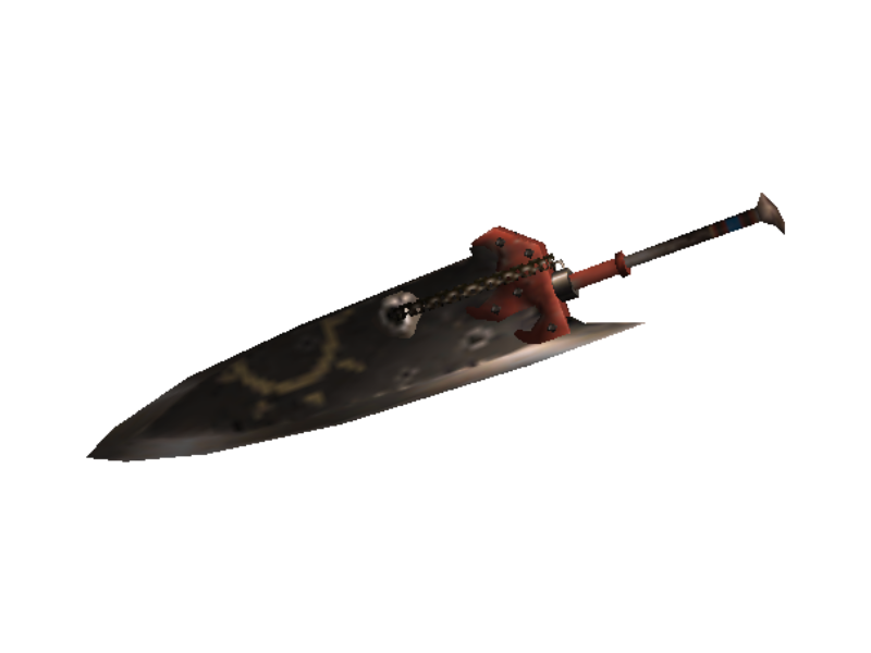 In-game render of Black Belt Blade G