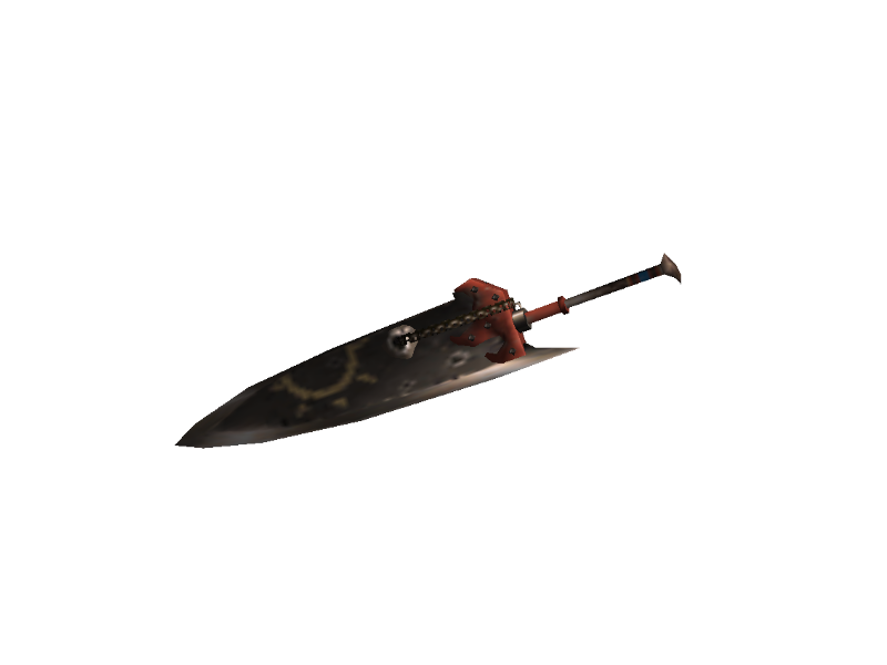 In-game render of Black Belt Blade