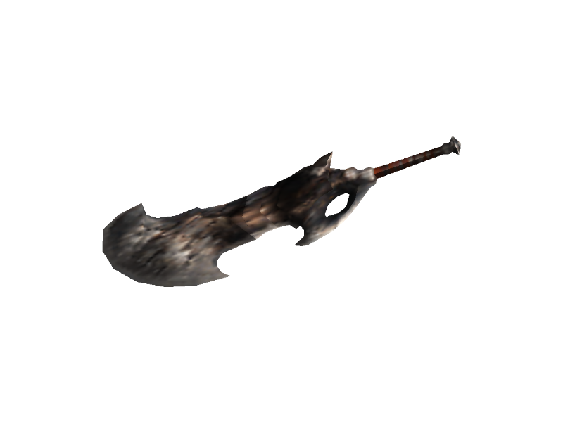 In-game render of Black Blade