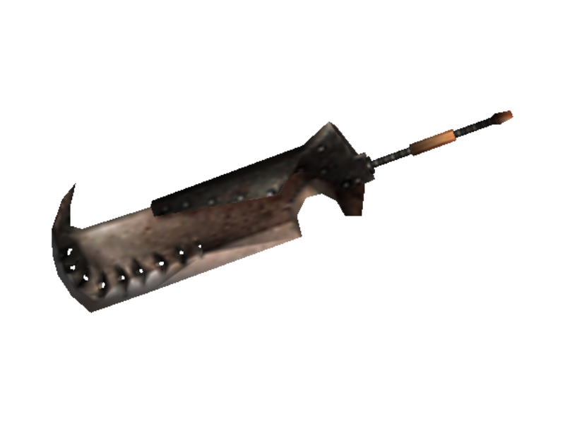 In-game render of Buster Blade G