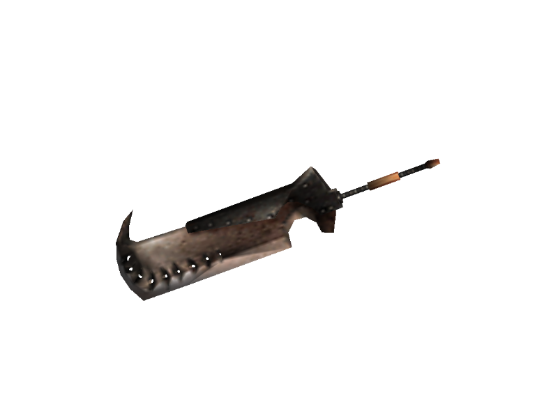 In-game render of Buster Sword