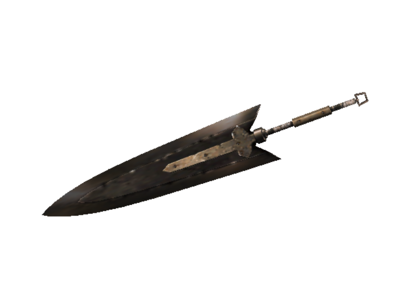 In-game render of Carbalite Sword G