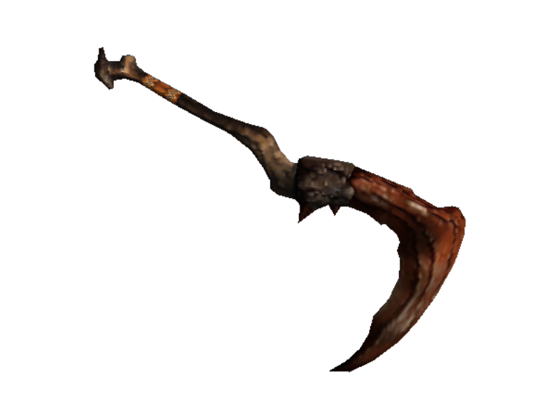 In-game render of Crimson Scythe G