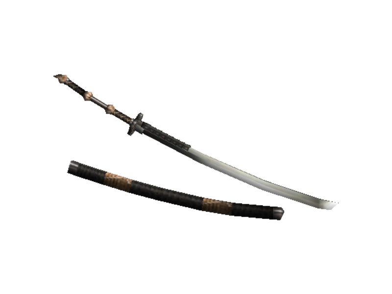 In-game render of Iron Katana G