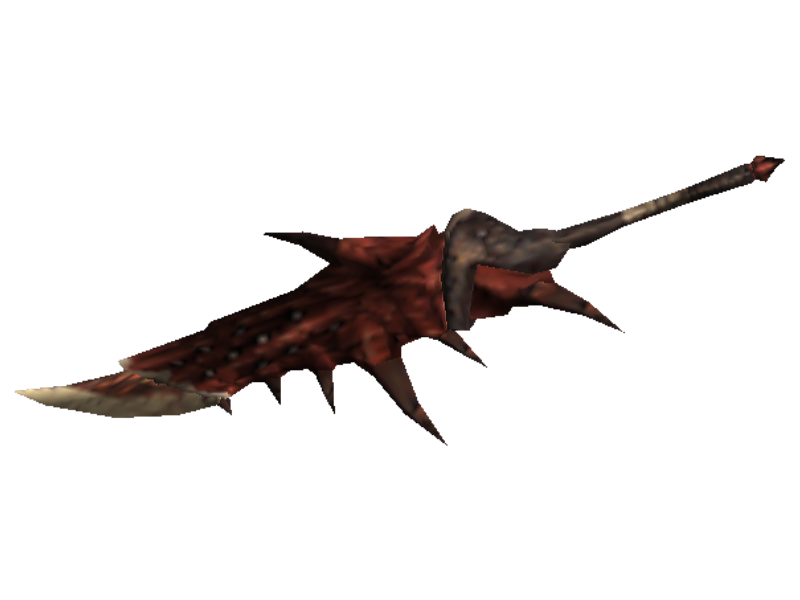 In-game render of Rathalos Firesword G