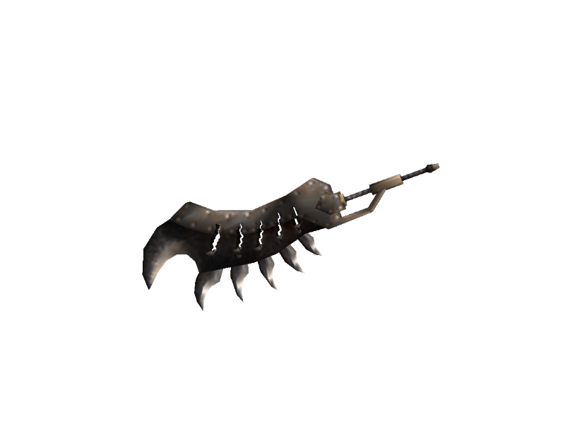 In-game render of Ravager Blade+